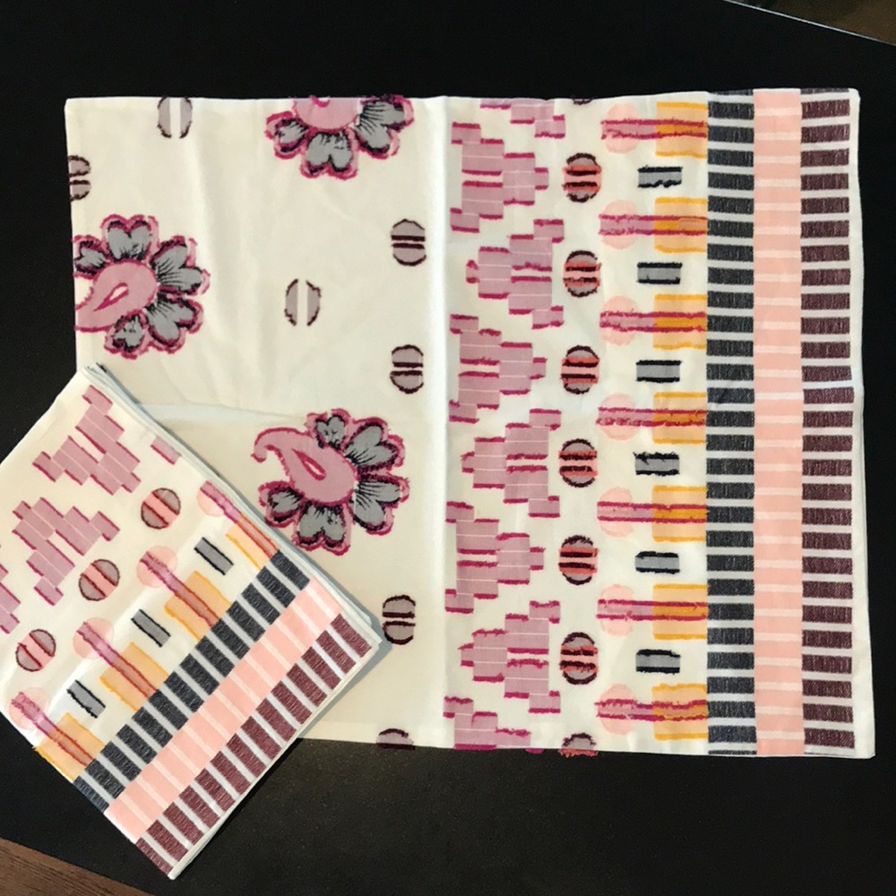 Anthropologie SUNO Woven Malindi pillow sham set